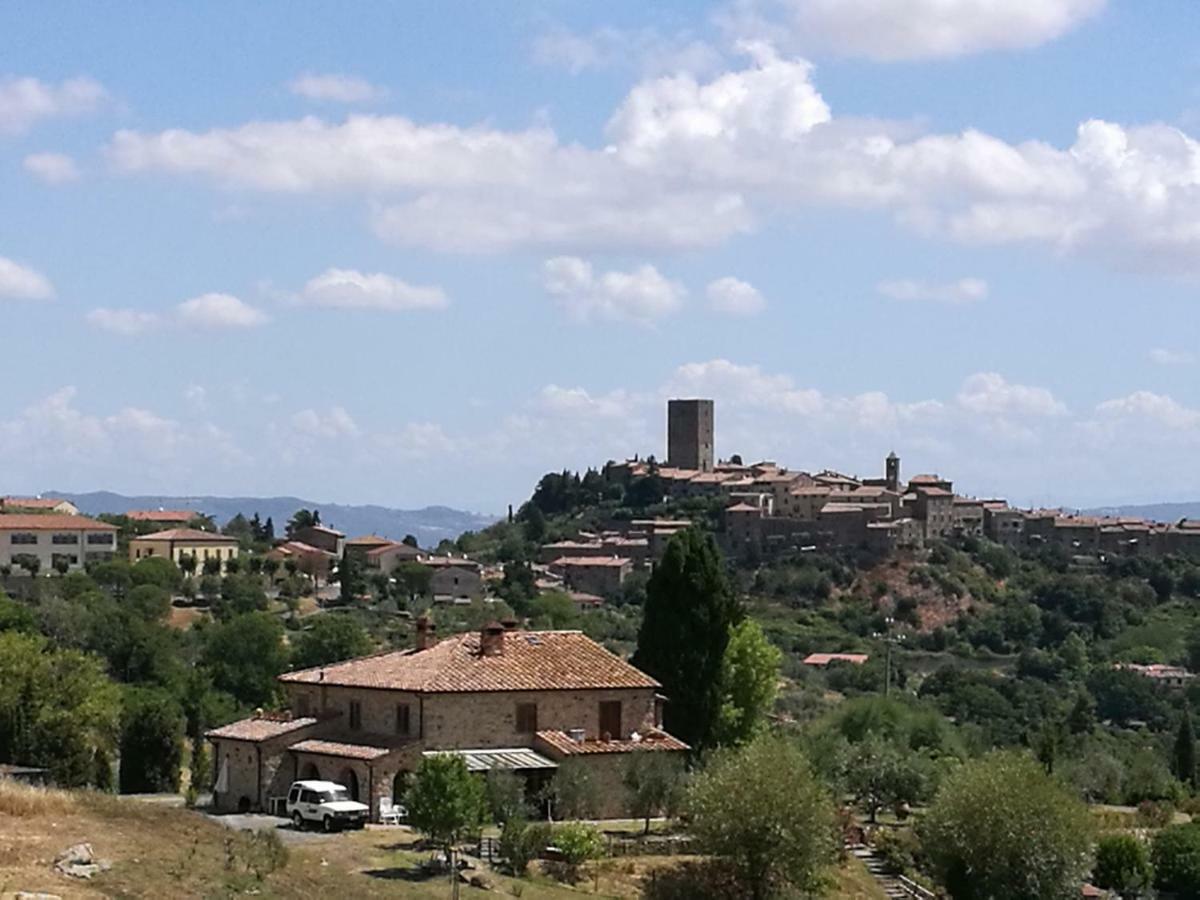 Ferienwohnung I Castagnini Montecatini Val di Cecina Exterior foto